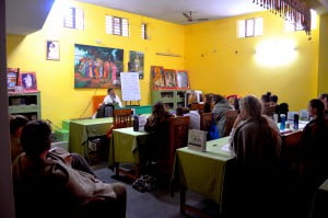 The classroom at Jiva